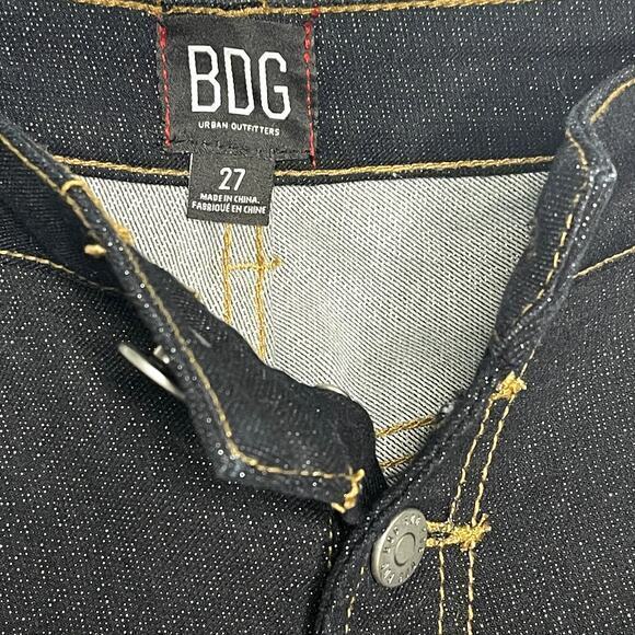 BDG‎ Womens High Rise Skinny Stairway Jeans Size 27 Sparkle Metallic Button Fly - Picture 5 of 7